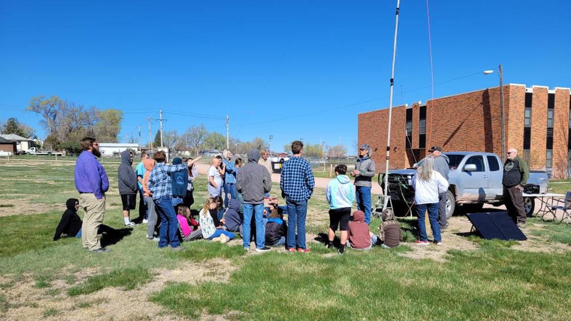 Ham Radio class in Edgemont,SD