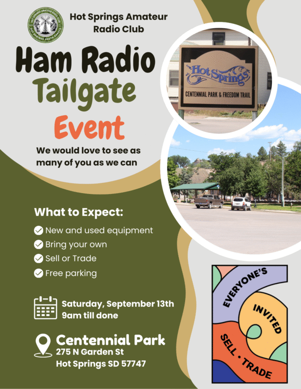 📡🛠 Swap it, sell it, or snag it — Ham Radio Tailgate Sept 13th!
